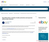 旺季罢工再爆发,eBay延长卖家交货时间