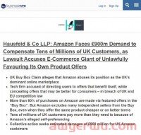 亚马逊因为算法问题，又摊上事了