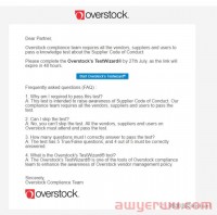 离谱:Overstock平台被黑,大量卖家收到钓鱼邮件并导致无法正常回款?!