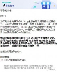 浅谈TikTok小店正式进入专业精细化运营阶段