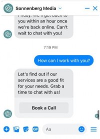Facebook 和 Instagram获客时的自动回复如何设置 ？