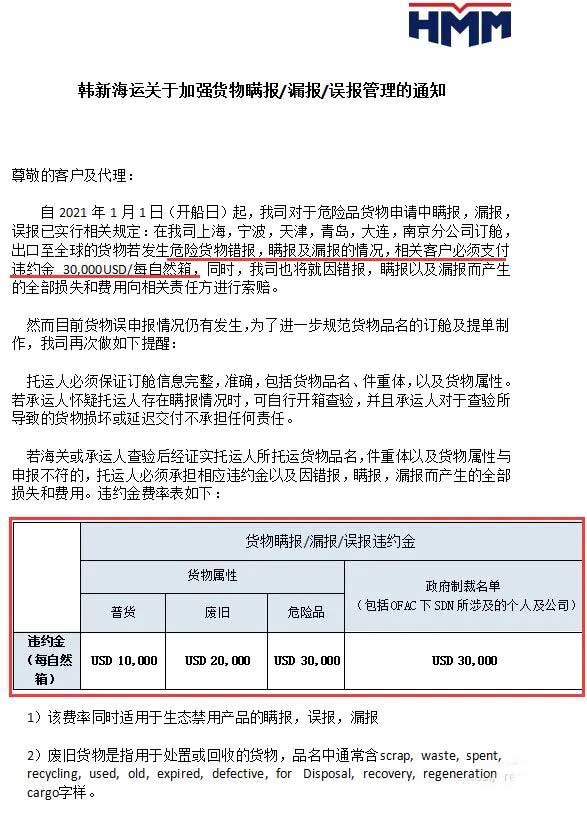又一起夹藏电池瞒报被海关查获​！船公司重罚30000美金 第3张