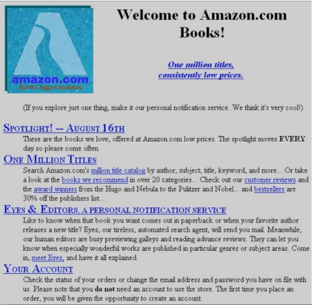 从 A 到 Z:Amazon的完整历史 第3张 从 A 到 Z:Amazon的完整历史 第3张