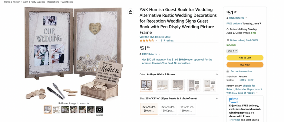 亚马逊选品攻略:北美婚庆市场大火,这些品类值得卖家关注! 第10张 亚马逊选品攻略:北美婚庆市场大火,这些品类值得卖家关注! 第10张