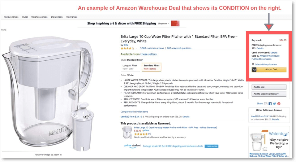 什么是亚马逊仓库(Amazon Warehouse)交易? 第3张 什么是亚马逊仓库(Amazon Warehouse)交易? 第3张