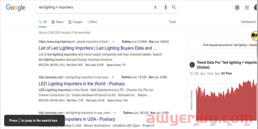 如何精准定位Google客户搜索？ 第4张