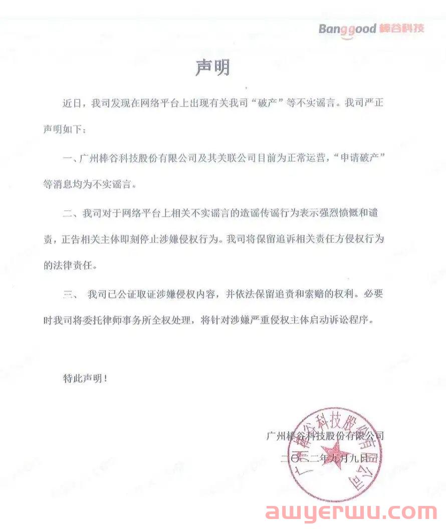 大卖棒谷科技辟谣！“破产”传言不实，铺货型卖家的出路在哪？ 第2张