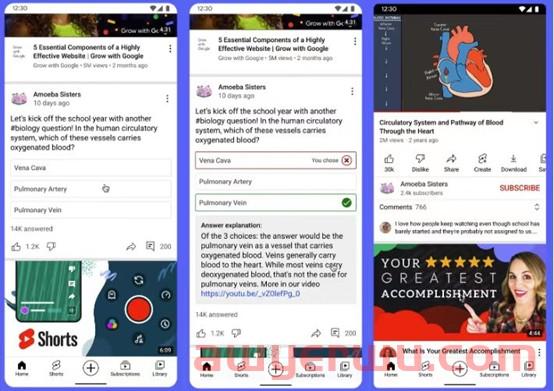 YouTube为课堂提供了新的无广告的播放器，为教育创作者提供了新的在线课程 第2张