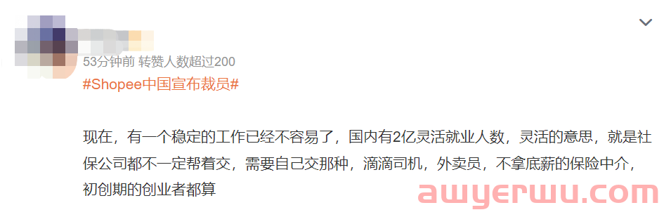 大规模裁员、“N+2”赔偿！Shopee为何急剧收缩？ 第1张