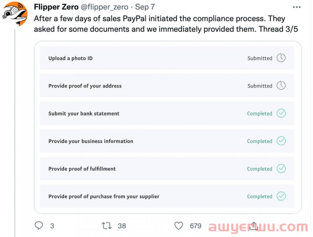 突发！知名品牌被PayPal无故冻结130万美金 第9张