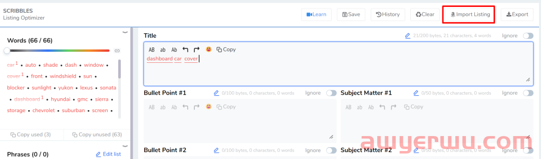 3个绝招：手把手教你使用Helium 10完成亚马逊listing优化与速写！ 第14张