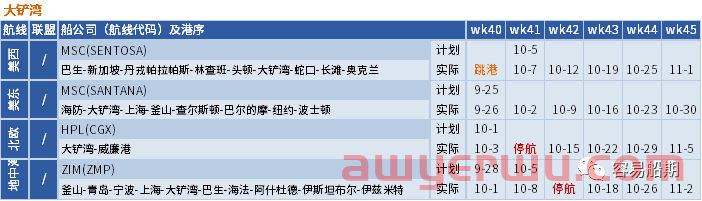 船公司“黄金周”停航跳港！10月取消117个航次，海运费将要上涨？ 第8张