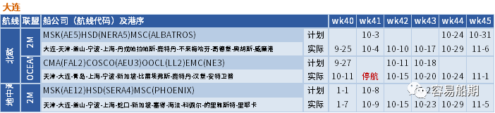 船公司“黄金周”停航跳港！10月取消117个航次，海运费将要上涨？ 第15张