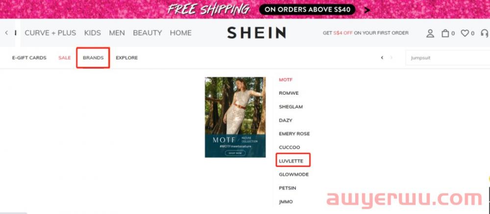 SHEIN上线一个内衣独立站！流量开始起飞 第1张