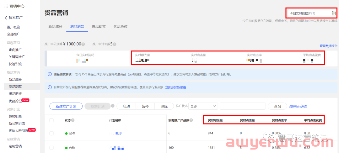 【最新升级】阿里巴巴国际站直通车实时数据功能开放和解读 第3张 【最新升级】阿里巴巴国际站直通车实时数据功能开放和解读 第3张