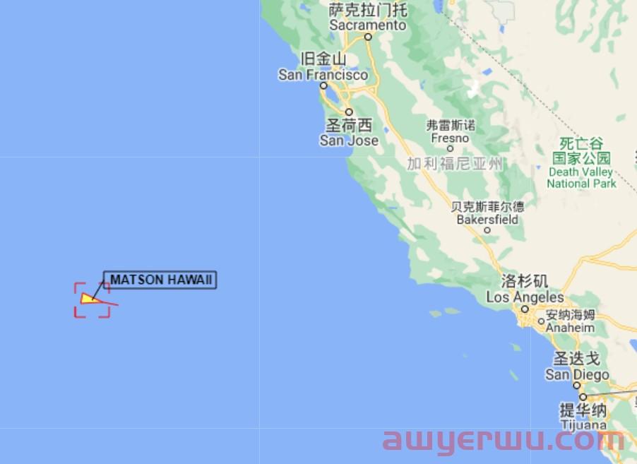 10月9日美森快船第40-42周的开船、航行、到港船期与时效动态 第2张