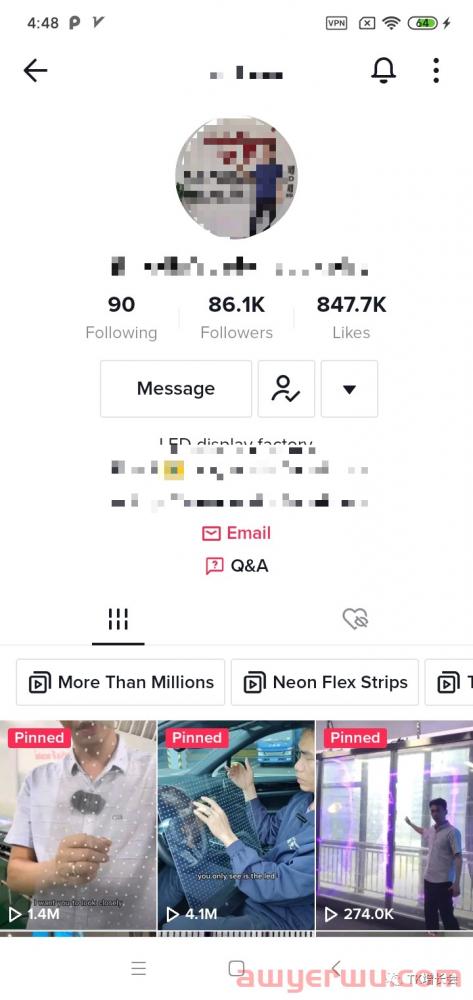 TikTok灯具外贸工厂百万美金询盘案例 第3张 TikTok灯具外贸工厂百万美金询盘案例 第3张