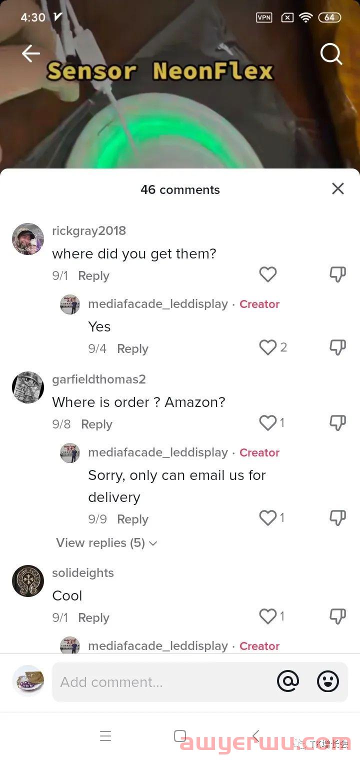TikTok灯具外贸工厂百万美金询盘案例 第6张 TikTok灯具外贸工厂百万美金询盘案例 第6张