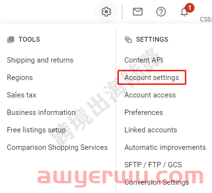 【Google Ads】Google Merchant Center(GMC)如何更改语言?(英文转中文) 第4张 【Google Ads】Google Merchant Center(GMC)如何更改语言?(英文转中文) 第4张