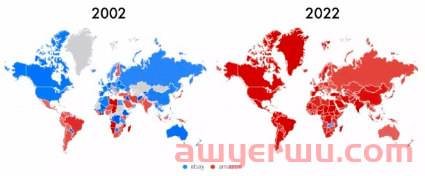 从美国到全球，亚马逊是如何一步步超越eBay的？ 第1张