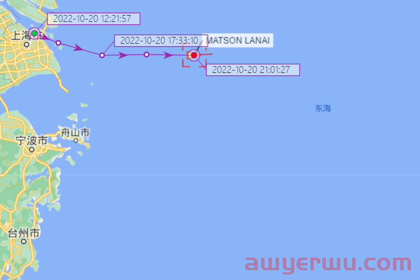 10月20日美森快船第42-44周的开船、航行、到港、提柜时效与船期动态 第6张 10月20日美森快船第42-44周的开船、航行、到港、提柜时效与船期动态 第6张