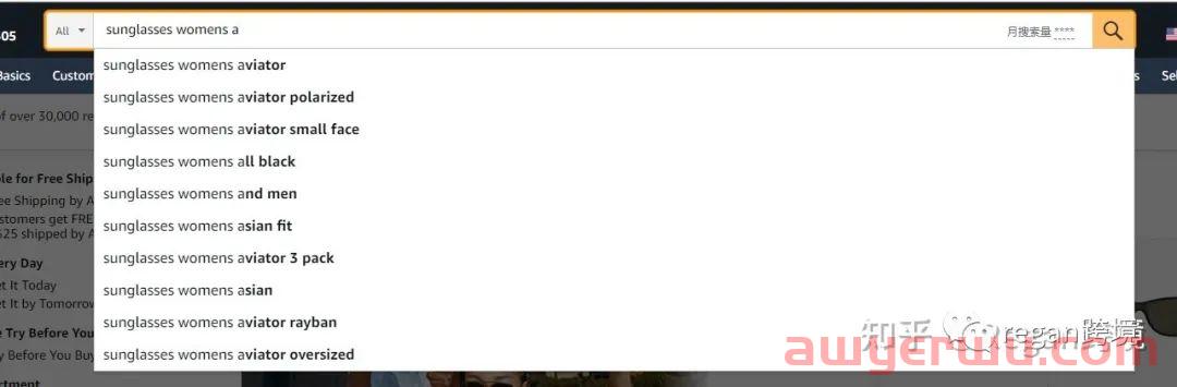 亚马逊搜索关键词新手怎么找?怎么编写?以太阳镜产品为例! 第11张 亚马逊搜索关键词新手怎么找?怎么编写?以太阳镜产品为例! 第11张