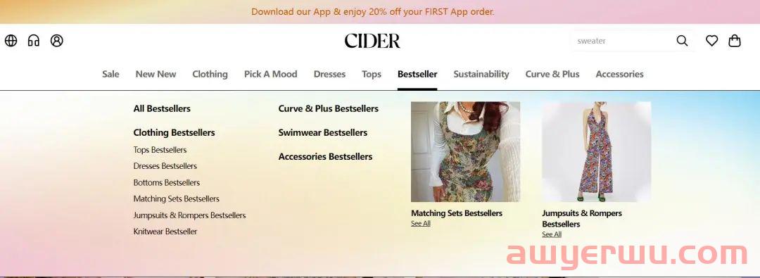 估值10亿美元,快时尚黑马Cider如何俘获Z世代女孩的芳心? 第11张 估值10亿美元,快时尚黑马Cider如何俘获Z世代女孩的芳心? 第11张