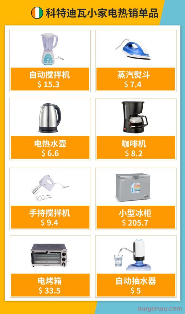 小家电火爆非洲！这份选品参谋带你找准市场千单爆品 第4张