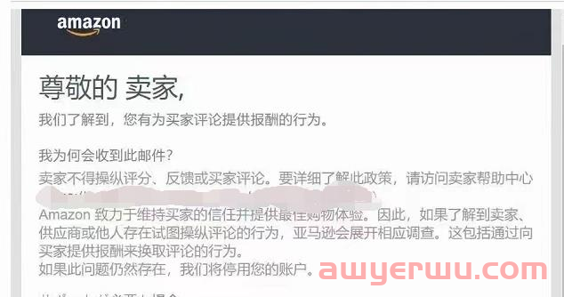 旺季严抓刷单！大批亚马逊卖家收到警告信 第1张