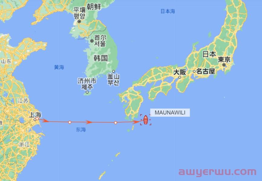 11月3日美森快船第44-46周的开船、航行、到港、提柜时效与船期动态 第5张