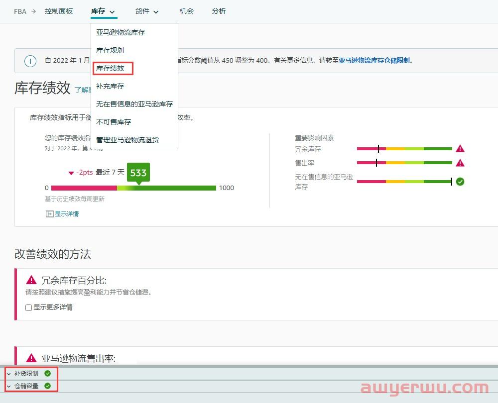 亚马逊补货和仓储容量被限制了怎么办？ 第1张