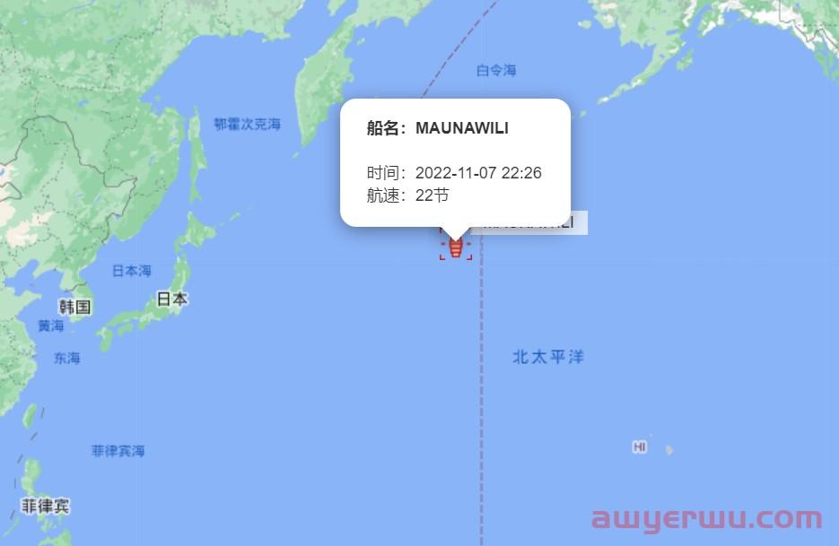 11月7日美森快船第44-47周的开船、航行、到港、提柜时效与船期动态 第5张 11月7日美森快船第44-47周的开船、航行、到港、提柜时效与船期动态 第5张