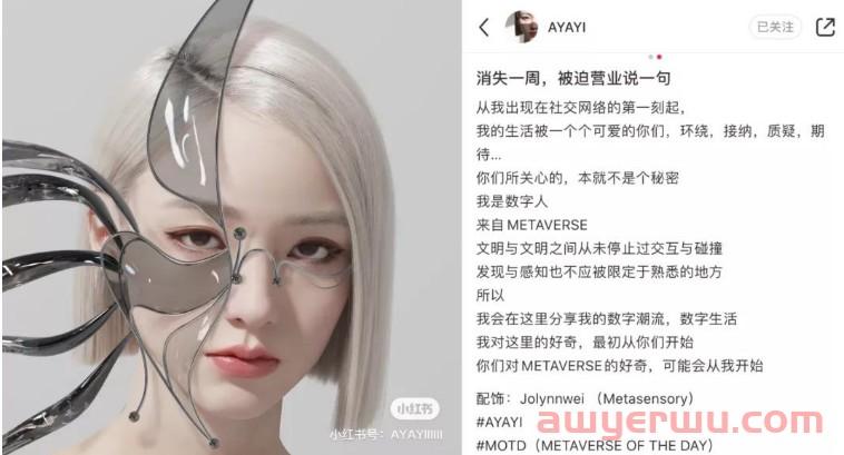 元宇宙时代的网红营销:爆火的虚拟网红是否能成为未来网红营销新方向? 第9张 元宇宙时代的网红营销:爆火的虚拟网红是否能成为未来网红营销新方向? 第9张