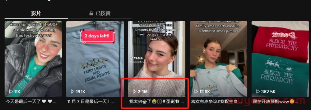 在TikTok卖“女权T恤”月入10万，这对夫妻火了！ 第6张