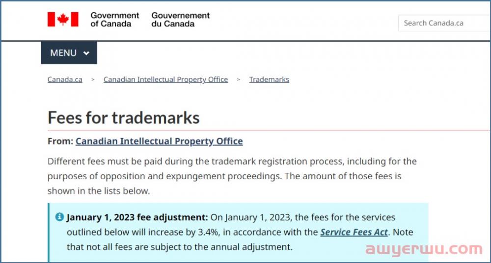 涨价通知!2023年起,这个国家的商标官费将上调! 第1张 涨价通知!2023年起,这个国家的商标官费将上调! 第1张