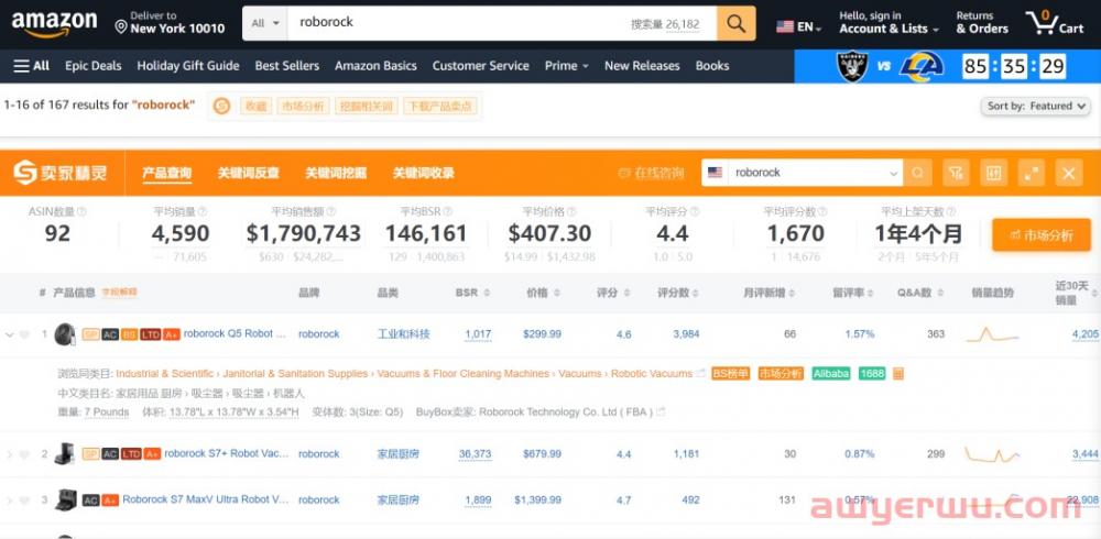 家居大卖黑五网一北美站狂卷1.88亿；沃尔玛搜索首超亚马逊 第2张