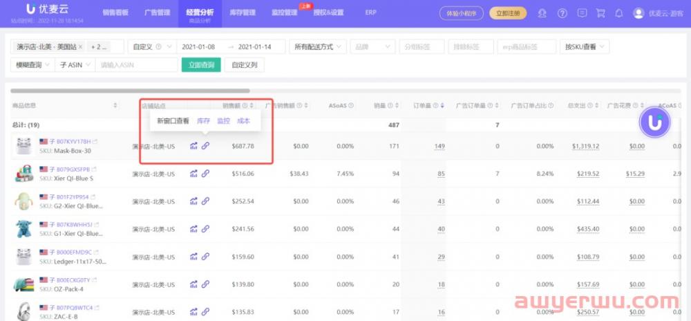 黑五网一过后，如何深度复盘并分析店铺链接销售趋势？ 第5张