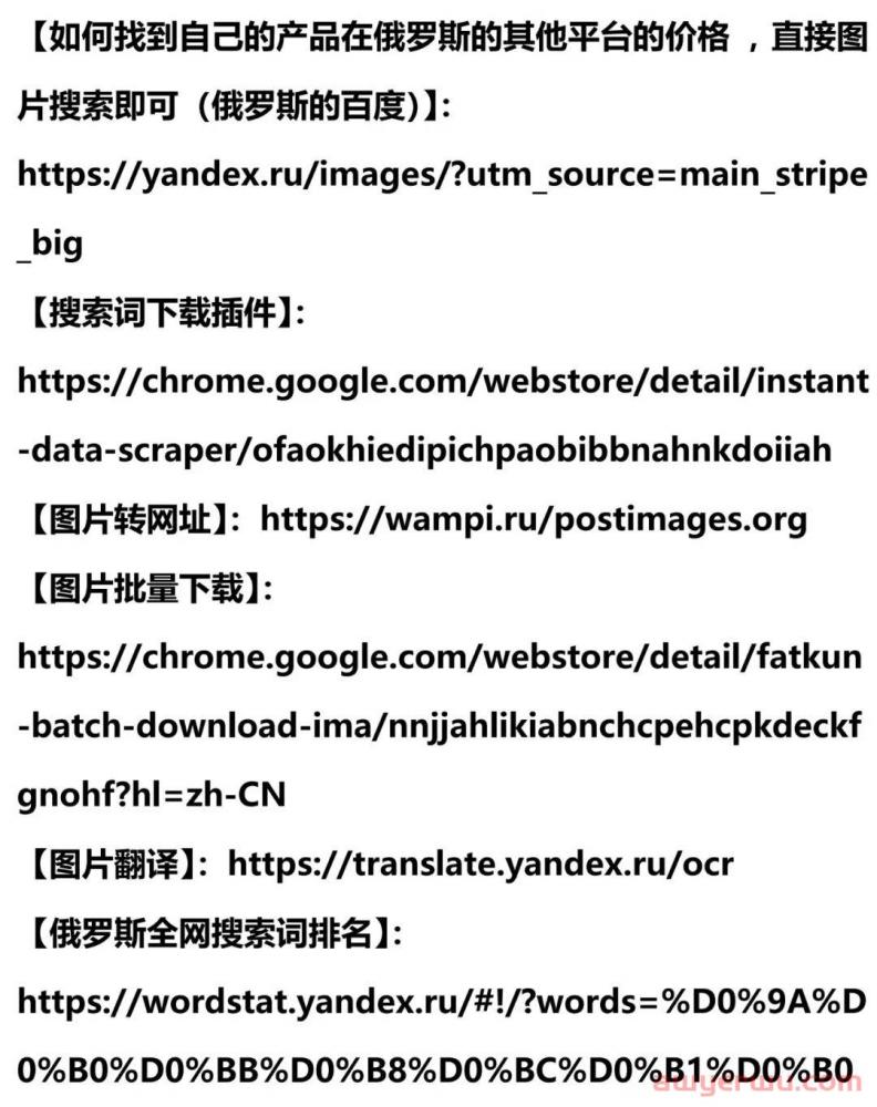 语言不是问题！俄罗斯OZON超实用运营必备工具大全给你准备好了！！ 第7张