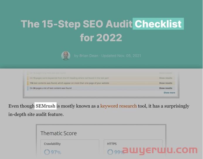 Google SEO 优化之LSI关键词 第12张 Google SEO 优化之LSI关键词 第12张