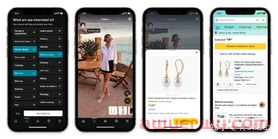 亚马逊发布抖音式信息流购物功能Amazon Inspire，支持图片和视频插入购物链接 第1张