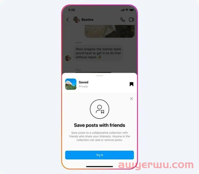 Instagram推出Notes功能支持文本信息流更新，群组功能以及协作收藏功能 第5张