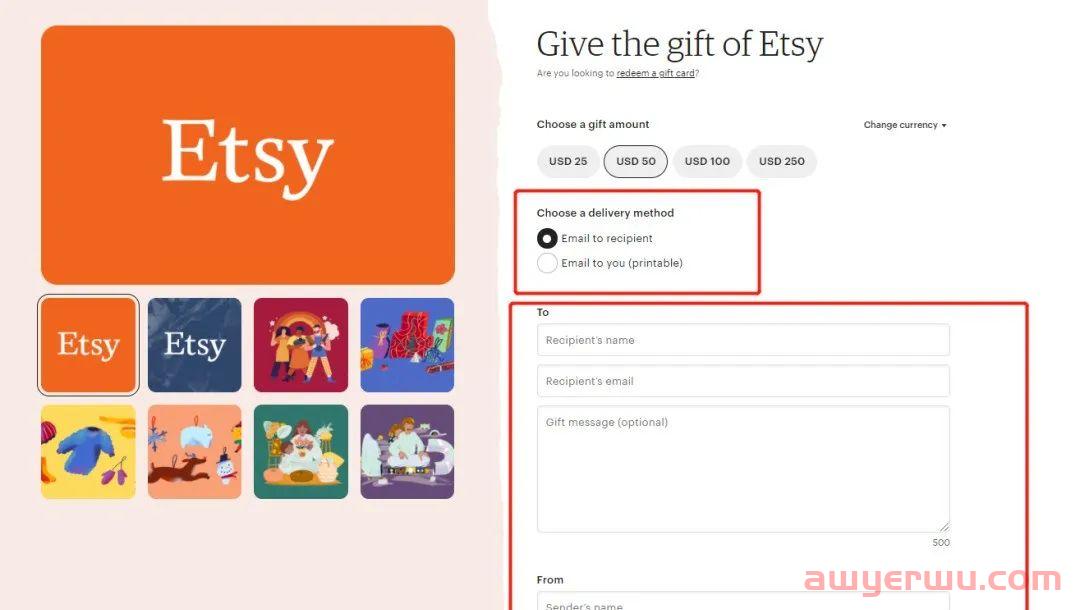 Etsy礼品卡到底是什么？有什么作用？
