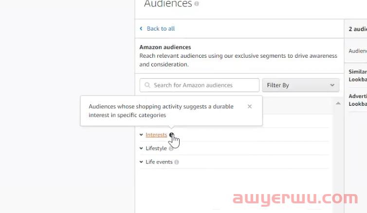 如何使用亚马逊新的展示型推广受众 第2张 如何使用亚马逊新的展示型推广受众 第2张