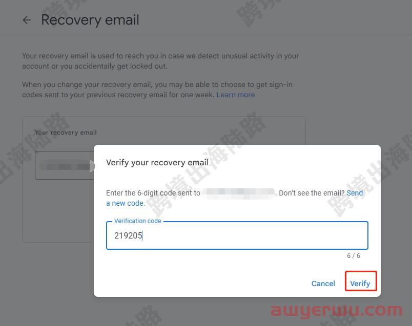 【Google】谷歌邮箱验证邮箱如何更换 第12张