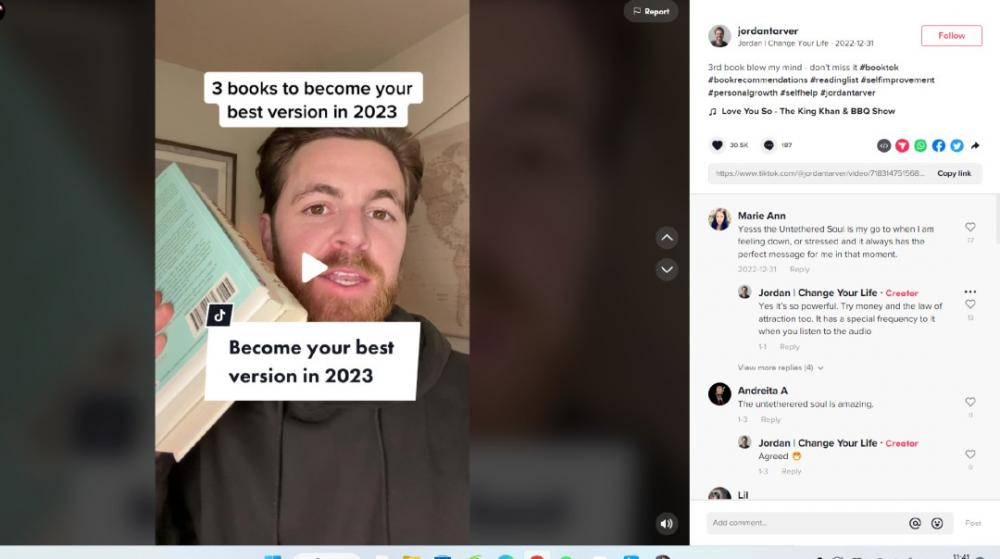 播放量超1000亿！#booktok掀起TikTok“读书热” 第3张