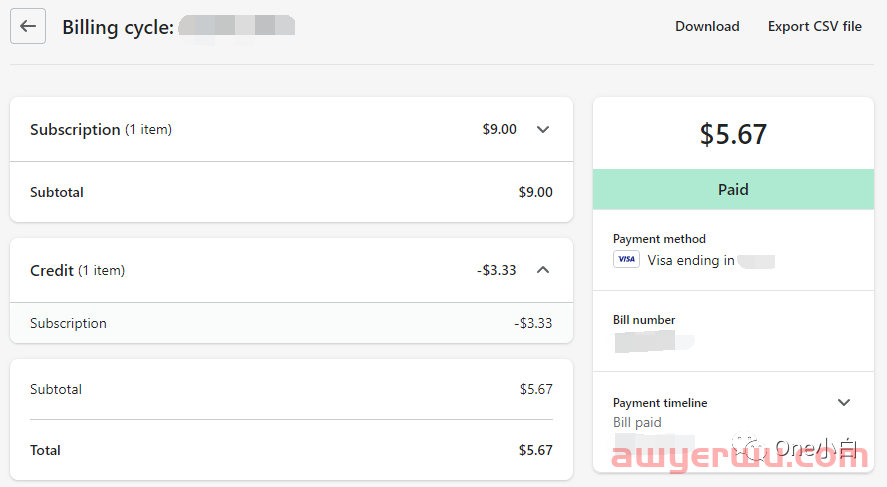 Shopify 账单包含哪些费用？如何支付？ 第1张