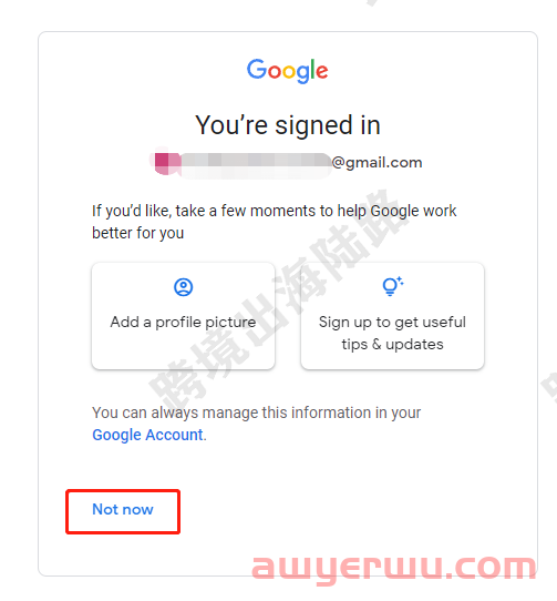 【Google】获得的Gmail谷歌邮箱账户如何登录？ 第10张