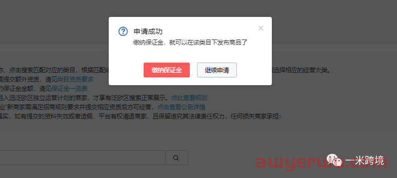 2023年速卖通开店流程及费用(账号注册、保证金冻结和品牌) 第19张 2023年速卖通开店流程及费用(账号注册、保证金冻结和品牌) 第19张