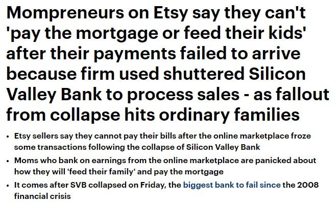 硅谷银行爆雷后的影响：Etsy延迟向卖家付款 第4张