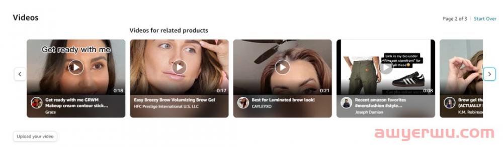 亚马逊相关视频(Videos for related products)，可能简单的开箱视频都比优质制作的更好 第1张